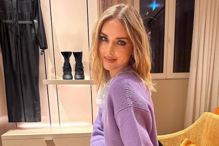 Chiara Ferragni é uma influenciadora conhecida no mundo da moda - Reprodução/Instagram