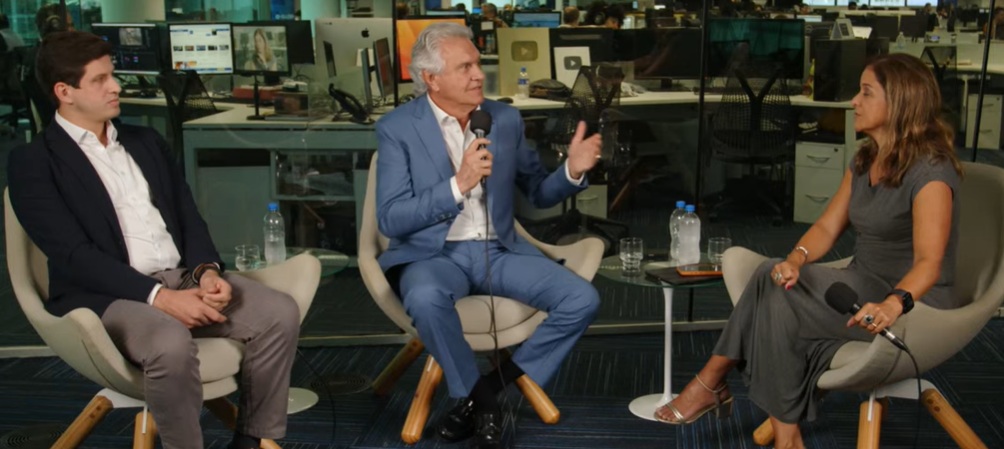 Caiado defende anistia total para 8 de janeiro e enfrenta críticas de João Campos em debate do Jornal O Globo